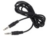 Cablu Audio Jack 3.5mm 1.5m Negru PVC