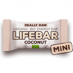 Baton cu cocos raw Lifebar Bio, 25g, Lifefood