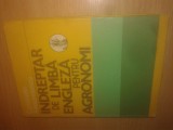 Cumpara ieftin Indreptar de limba engleza pentru agronomi - Constantin Alexandrescu (1984)