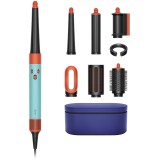 Ondulator multistyler Dyson HS08 Airwrap 533598-01, 3 trepte de viteza, 3 trepte de temperatura, Airwrap i.d., conexiune Bluetooth,Ceramic Patina-Topa