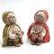 2 figurine Sfesnice Suport Lumanari ALICE ceramica lucrata manual
