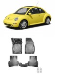Cumpara ieftin Covorase cauciuc stil tavita VW New Beetle 1997-2005