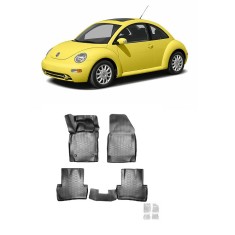 Covorase cauciuc stil tavita VW New Beetle 1997-2005
