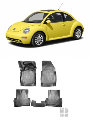 Covorase cauciuc stil tavita VW New Beetle 1997-2005 foto