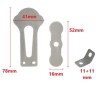 Set placa supapa cap compresor 78.5x41x23mm Mod.Item F (F) CH174