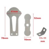 Set placa supapa cap compresor 78.5x41x23mm Mod.Item F (F) CH174