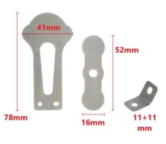 Set placa supapa cap compresor 78.5x41x23mm Mod.Item F (F) CH174