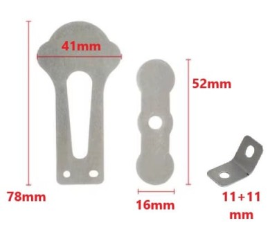 Set placa supapa cap compresor 78.5x41x23mm Mod.Item F (F) CH174 foto