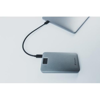HDD. Externe Verbatim Executive Fingerprint Secure HDD 1TB USB3.2G1/USB-C &amp;quot;53652&amp;quot; (timbru verde 0.8 lei) foto