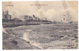 3265 - CONSTANTA, casino, faleza, Romania - old postcard - used - 1917, Circulata, Printata