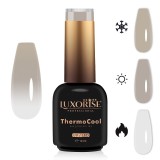 Oja Semipermanenta Termica 3 Culori LUXORISE ThermoCool - Cashmere Love 10ml