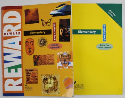 REWARD ELEMENTARY - 2 VOLUMES by SIMON GREENALL and DIANA PYE , 1997 foto