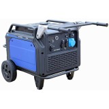 Generator de curent tip inverter monofazat AGT8000IE, 7.5 kW, benzina, pornire electrica
