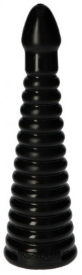 Dop anal piramida negru 26.5 cm foto