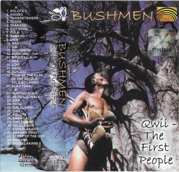 Casetă audio Bushmen &lrm;&ndash; Qwii - The First People, originală