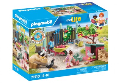 Playmobil-MICA FERMA DE PUI DIN GRADINA CASUTEI foto