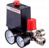 Presostat 400V distribuitor supapa de aer regulator de comanda compresor instrumente de masura, Technic