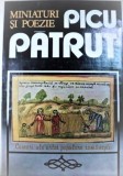 Miniaturi si poezie - Picu Patrut,1985