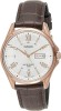 Ceas Barbatesc Casio Collection MTP-1384L-7A, Curea Piele, Analog, Rezistent la Apa 10 ATM