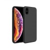 Husa silicon soft-touch compatibila cu Apple IPhone XR, Negru, ALC MOBILE