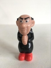 Figurina Gargamel (Strumfii), 6cm, colectie, plastic foto