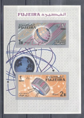 Fujeira 1966 Space, imperf. sheet, MNH S.410 foto