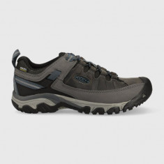 Keen pantofi Targhee III WP barbati, culoarea gri