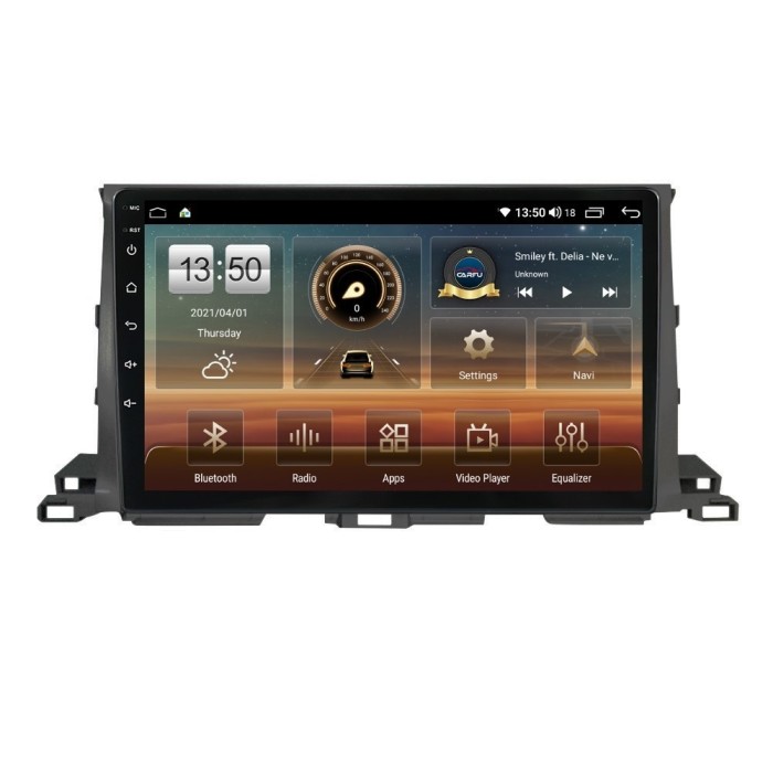 Navigatie dedicata cu Android Toyota Highlander 2013 - 2021, 8GB RAM, Radio GPS