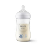 Biberon, Philips Avent, Natural Response, 1 luni+, 260 ml, Fara BPA, Anticolici, Koala