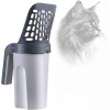 Lopata pentru litiera, APF, design ergonomic, material PP, usor de curatat, gri