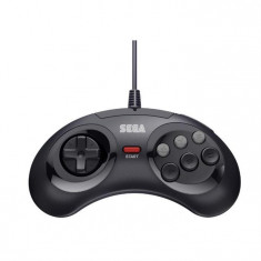 Controller Retro Bit Sega Md Mini 6 B Usb Black Pc foto