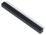 Conector şiruri pini mamă 50 PIN 2mm aurit THT SAMTEC