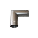 Cumpara ieftin Cot drept, inox - 120 mm DSH 493546