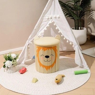 TABURET FIGURINA PTR COPII LEU foto