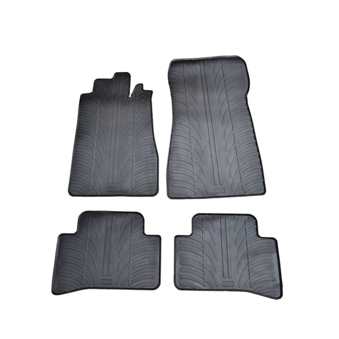 Set covorase auto din cauciuc Mercedes Clasa C (W202) 1993-2000 (Manual), Negru, Gledring, 4 buc. AutoDrive ProParts