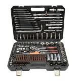 Trusa chei tubulare, hexagonale, priza adanca, chei fixe, biti, torx, hex, spline 128 piese Breckner Germany