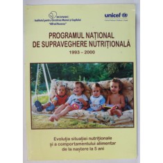 PROGRAMULNATIONAL DE SUPRAVEGHERE NUTRITIONALA 1993 -2000 , 2002