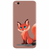 Husa silicon pentru Xiaomi Redmi 5A, Fox Cartoon Animal And