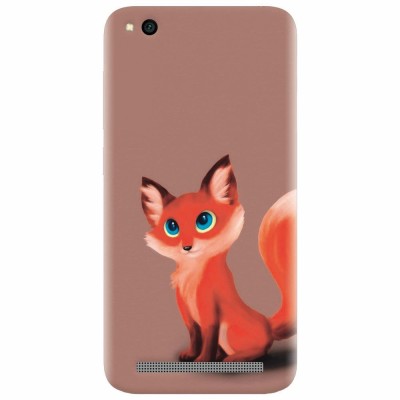 Husa silicon pentru Xiaomi Redmi 5A, Fox Cartoon Animal And foto