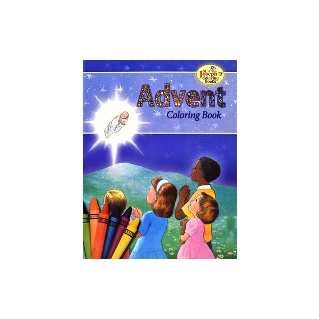 Coloring Book about Advent