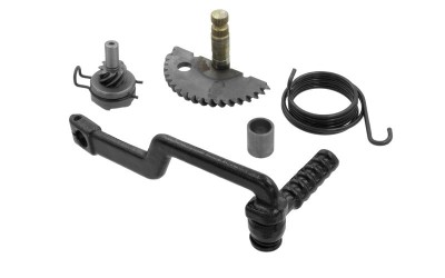 Set pedala pornire, rac, cuplaj, arc si bucsa, Gy6-50-60-80 cc, 4T Cod Produs: MX_NEW DROSKTO24T050FOGZES foto