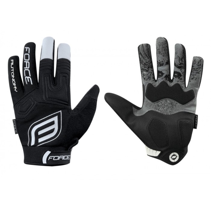 Manusi Ciclism Mtb Force Autonomy - S, Negru Ultimate FactoryBikes