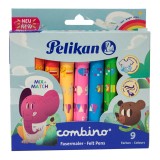 Set carioci Pelikan Combino Super 411, 9 buc