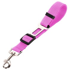 Lesa centura de siguranta auto pentru caini, pisici sau alte animale de companie, 40-70cm/2.5cm, Roz, Ropet foto