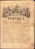Z47 Poporul Foaie economică, 1/1898, Budapesta, Lucian Bolcaș