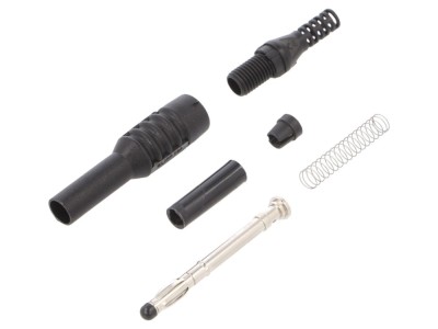 Conector mufă banană 4mm 10A foto