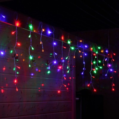 Instalatie tip turturi, 8 m, 200LED, multicolor foto