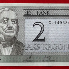 Estonia 2 krooni 2007 UNC necirculata **