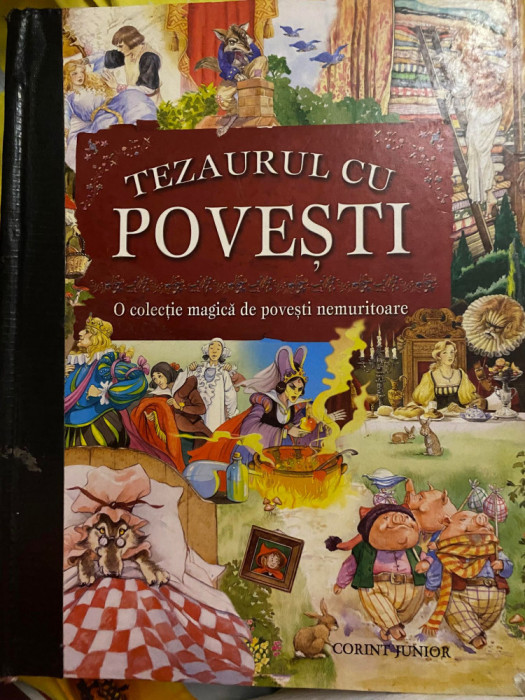 Tezaurul cu povești. O colecție magică de povești nemuritoare Corint Junior