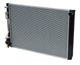 Radiator racire Toyota Sienna, 01.2003-12.2009, motor 3.3 V6, 160 kw, benzina, cutie automata, cu/fara AC, 675x478x16 mm, SRLine, aluminiu brazat/pla